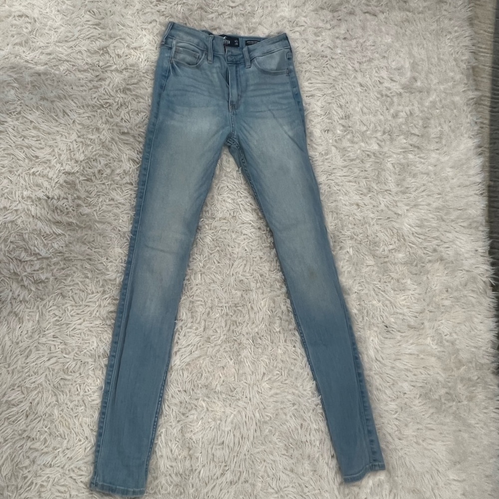 hollister high rise skinny jean